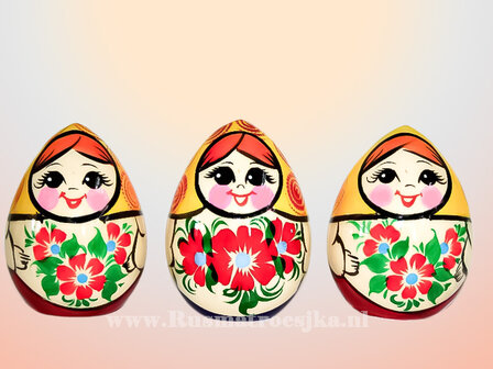 Matroesjka-ei in assortiment, 1-delig