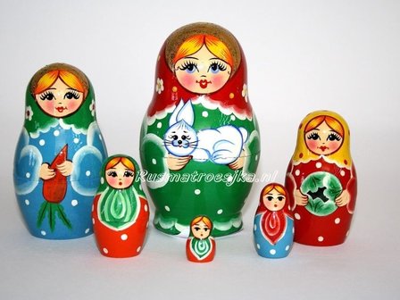 Matroesjka, 6-delig
