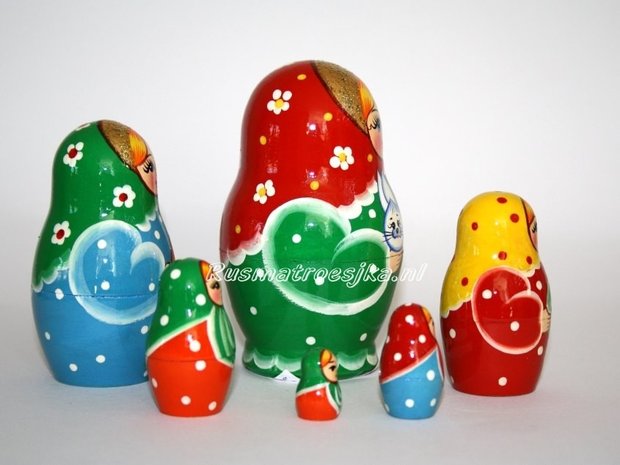 Matroesjka, 6-delig