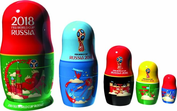 Matroesjka World Cup 2018 FIFA, 5-delig