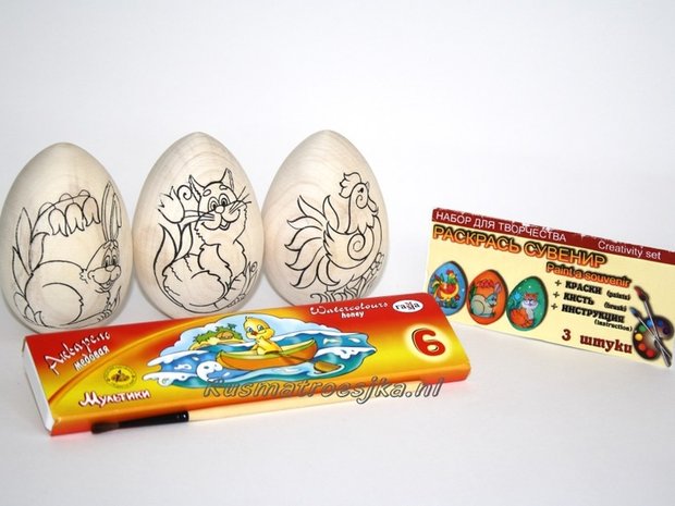Paaseieren set, 3-delig