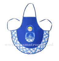 Kinderschort 'Matroesjka' (blauw), 48x51 cm